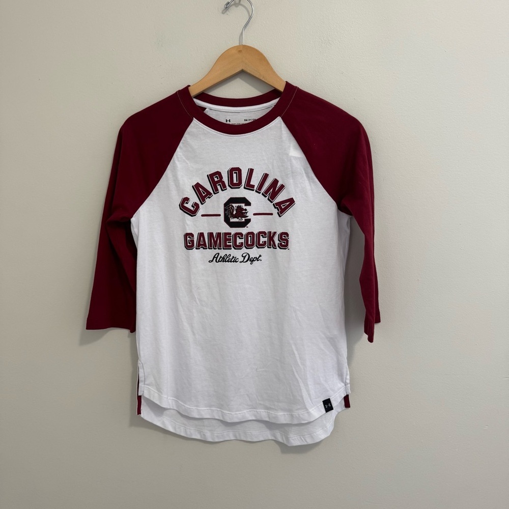 Under Armour NWT Carolina Gamecocks Henley Tee